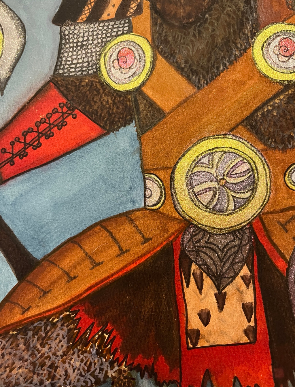 Battle Squirrel armor and costume detail